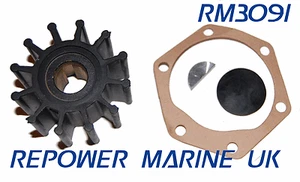 Impeller & Gasket Replaces Jabsco #: 4568-0001, 4568-0001-P - Picture 1 of 1