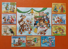 ANGUILLA 1984 MNH Disney Christmas Around the World Superb Set 3346