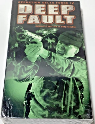 Operation Delta Force IV: Deep Fault VHS City Heat 1999 Rare B-rated Military - Image 1 of 3