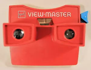 GAF View-Master Red And White Slide Viewer - Picture 1 of 9