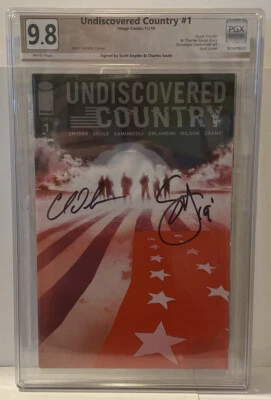 🔥Undiscovered Country #1 (2019) Graded 9.8 PGX not CGC*Signed 2x Synder/Soule - Image 1 of 3