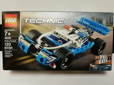 LEGO Technic Police Pursuit 42091 Kit de Construcción 120 Piezas Juego Retirado Foto 1 de 4
