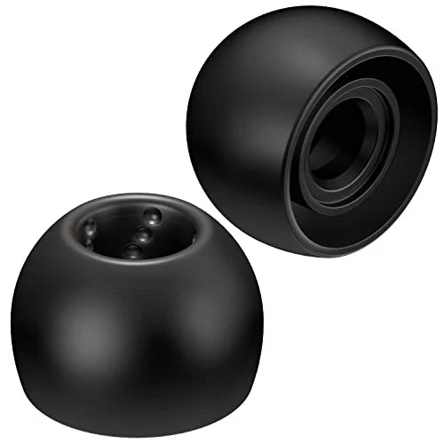 JVC Ep-fx9ml-b Replacement Earpiece Spiral Dot 6pcs Ml Size Black Bin F/s