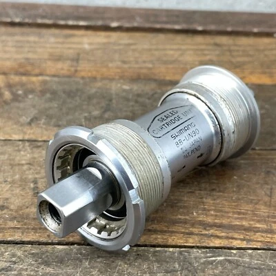 Vintage Shimano BB-UN90 Bottom Bracket XTR XT 107 68 Sealed Cartridge 90s 91 92 - Image 1 of 4