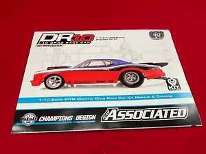 TEAM ASSOCIATED DR10 DRAG CAR TEAM KIT OWNERS MANUAL / INSTRUCTIONS DIRECTIONS - Picture 1 of 1