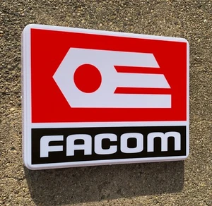 FACOM LED ILLUMINATED LIGHT UP BOX GARAGE SIGN WORKSHOP TOOL BOX SCOOTER TOOLS - Picture 1 of 24