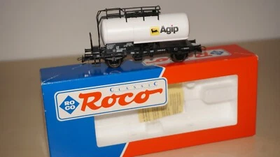 RF34] Roco H0 (AC) 46070A Tank Wagon " Agip " DB Boxed - Image 1 of 4