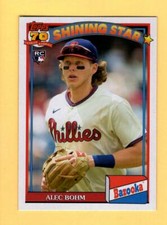 2021 Archives 1991 Bazooka Shining Stars #91BZ-3 Alec Bohm Phillies ID:82098