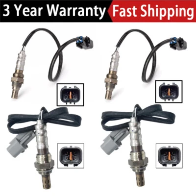 Sensor de oxígeno aguas arriba + aguas abajo 4 piezas para Hyundai XG350 3,5 L V6 2003 2004 2005 Foto 1 de 4