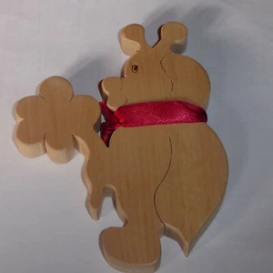 10 Stk Marienkäfer massiv HOLZ 13x10x2 cm Geschenk Glücksbringer Geburtstag NEU - Bild 1 von 4