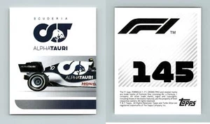 Alpha Tauri - Pierre Gasly #145 Formula 1 Season 2021 Topps Sticker - Picture 1 of 1