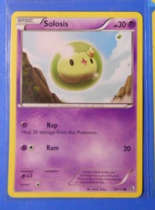 Solosis 74/113 Pokemon card BW Legendary Treasures common NM - Picture 1 of 1