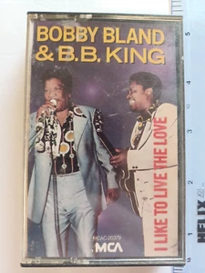 B.B. King & Bobby Bland I Like To Live The Love Cassette Tape - Picture 1 of 6