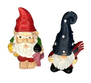 Patriotischer und Strandgartenzwerg Harz Patriotisches Ornament Statue Geschenk USA - Bild 1 von 11
