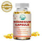 Glycinate de magnésium 60 gélules, supplément de soulagement du sommeil, du stress et de l'anxiété