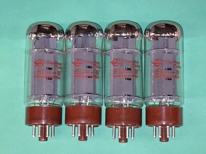 EL34 / 6CA7 - AUDIO GUITAR AMPLIFIER HAM RADIO TV tube - match set of (4) - Picture 1 of 1