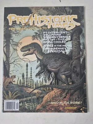 Prehistoric Times #70 Stephen Czerkas / Brain Cooley Dinosaur Sculpturers 2005 - Image 1 of 4