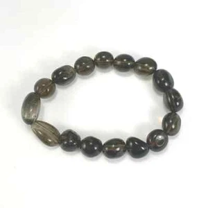 Smoky Quartz nugget bracelet, Fast delivery USA! - Picture 1 of 4