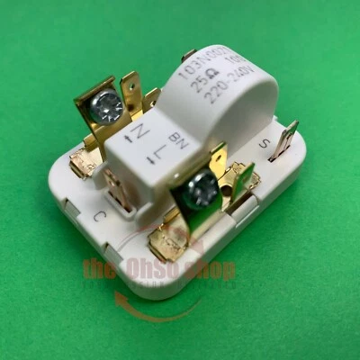 Beko Compressor 103N0021 Start Relay for Fridge Freezer with Danfoss Motors - Image 1 of 3