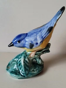 Vintage Stangl Pottery Bird Ornament Bluebird 3402 11cm Tall Glazed - Picture 1 of 8