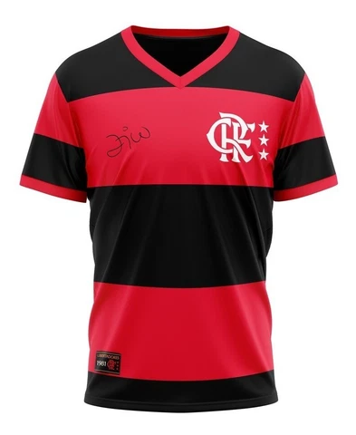 Flamengo Jersey Soccer Classic Libertadores 81 Zico Cover