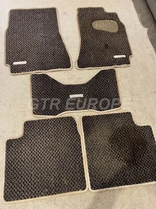 Genuine Factory Interior Car Mats For: Nissan Skyline R33 GTR BCNR33 95-98 - Picture 1 of 5