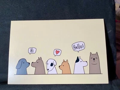 Thinking of You Encouragement Greeting Card Sweet Doggie