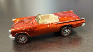 Hot Wheels Redlines Classic '57 T-Bird "Orange W/ White Interior" Nice! - Picture 1 of 8