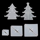3-Tier Christmas Tree Cake Stand Tray Epoxy Resin Mold Fruit Tray Silicone