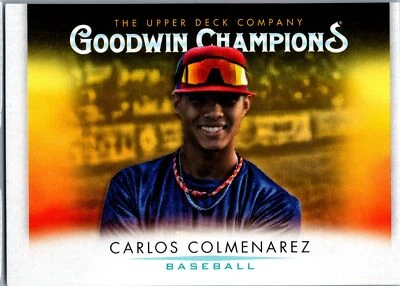 2021 Carlos Colmenarez #69 Upper Deck GOODWIN MBBC#38 - Image 1 of 2