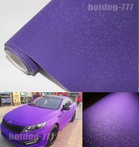 12"" x 60"" - Calcomanía de vinilo púrpura brillante brillo mate para automóvil ACAC - Imagen 1 de 5
