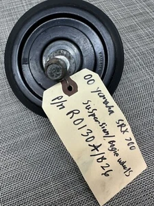 2000 Yamaha SRX 700 5" REAR IDLE BOGIE WHEEL PN R0130A/B26 see pictures for wear - Picture 1 of 3