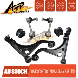 For Ford Falcon BA BF Front Lower Control Arms & Sway bar link w/ D Bushing Pair - Picture 1 of 10