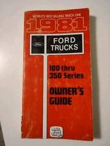 1981 FORD TRUCKS Owner's Guide - Picture 1 of 2