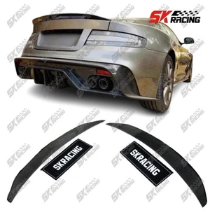 Carbon Fiber/Black Rear Spoiler Wing Kit Fits Aston Martin Convertible Coupe DB9 - Picture 1 of 33