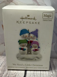 2011 Hallmark Keepsake Ornament We Need A Little Christmas Musical Family ~ READ - Picture 1 of 3