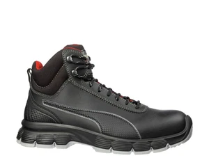 PUMA Condor Mens Black Steel Toe Midsole S3L Work Safety Ankle Boots - Picture 1 of 4