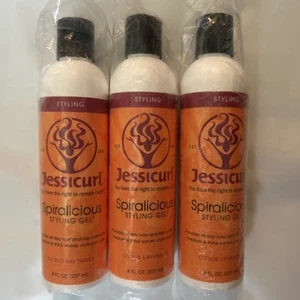 3X Jessicurl Spiralicious Styling Gel • Citrus Lavender • 8 fl oz • Exp 03/2027 - Picture 1 of 2
