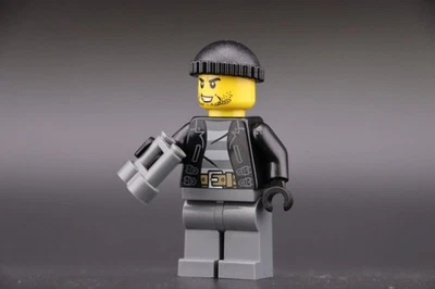 LEGO® Crook Bandit Minifig cty0930 City Train Yard Thief Robber NEW 60198 60233 - Image 1 of 2