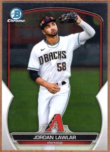 JORDAN LAWLAR - BOWMAN CHROME PROSPECTS RC 2023 - LOTE DE 10 - Imagen 1 de 3