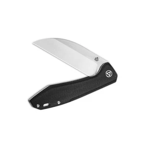 QSP Knives Pelican Liner Lock 118-D2 coltello 2 toni S35VN acciaio inox/nero Micarta - Foto 1 di 3