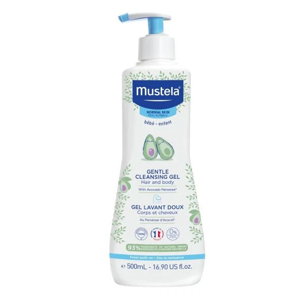 3504105035778 Mustela Gel Limpiador Suave żel do mycia ciała i włosów 500 ml (P1 Foto 1 de 1