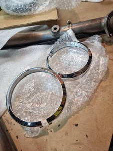 harley davidson softail passing lamp trim ring - Picture 1 of 1