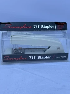 Vtg Beige Swingline 711 Stapler Made in USA 5 Inch New In Package - Picture 1 of 15