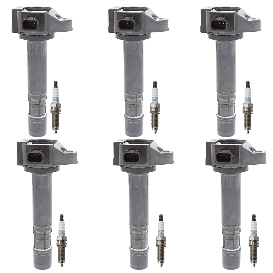 Kit de 6 bujías de encendido Denso para Accord Crosstour MDX V6 Foto 1 de 1