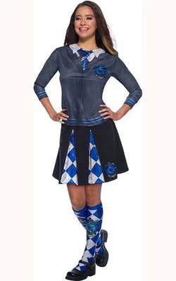 LICENCIA RAVENCLAW HARRY POTTER BRUJA MAGO ADULTO MUJER DISFRAZ TOP Foto 1 de 2