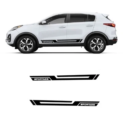 calcomanías líneas laterales kia sportage Foto 1 de 2
