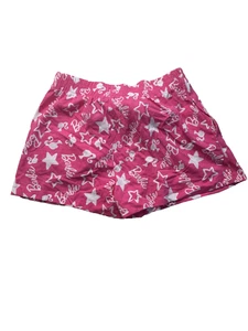 Barbie Shorts Womens Large Pink White Stars Hybrid Sleep Lounge Pajama 2024 Logo - Picture 1 of 7