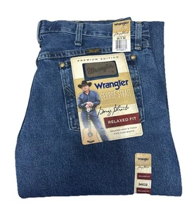 Wrangler Mens George Strait Cowboy Cut Relaxed Fit Jean Size (34 x 32) - Picture 1 of 2