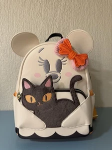 Loungefly Disney Parks Exclusive- 2025 Halloween Ghost Minnie Mouse Backpack - Picture 1 of 7